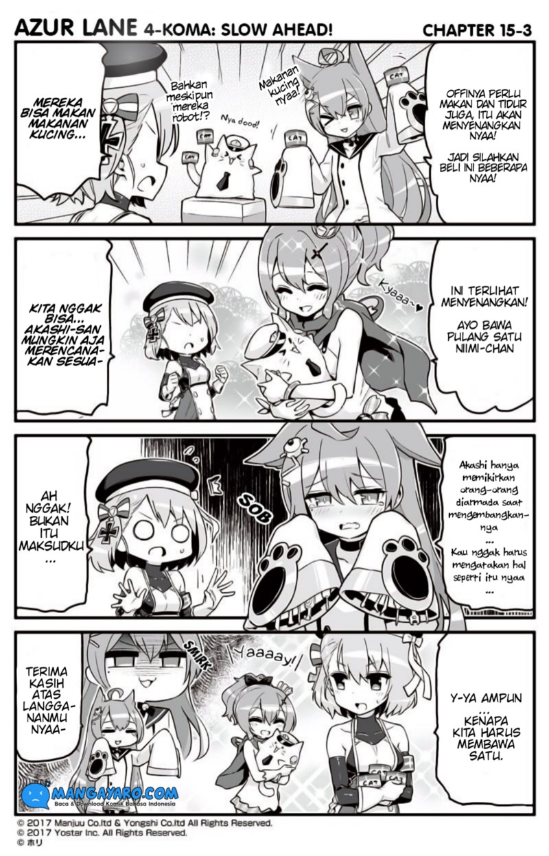 Azur Lane 4-koma: Slow Ahead! Chapter 15-16