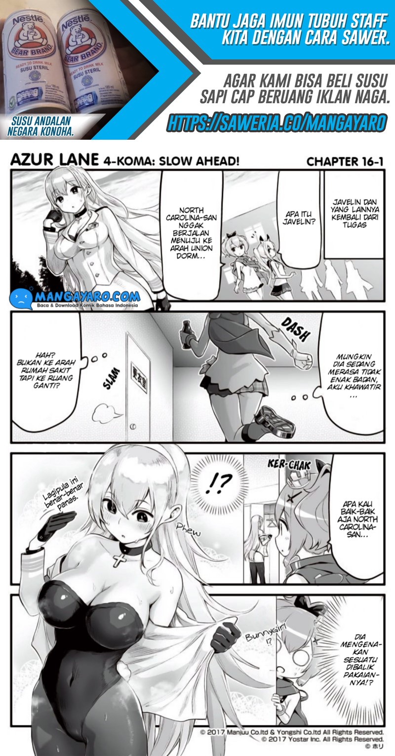 Azur Lane 4-koma: Slow Ahead! Chapter 15-16