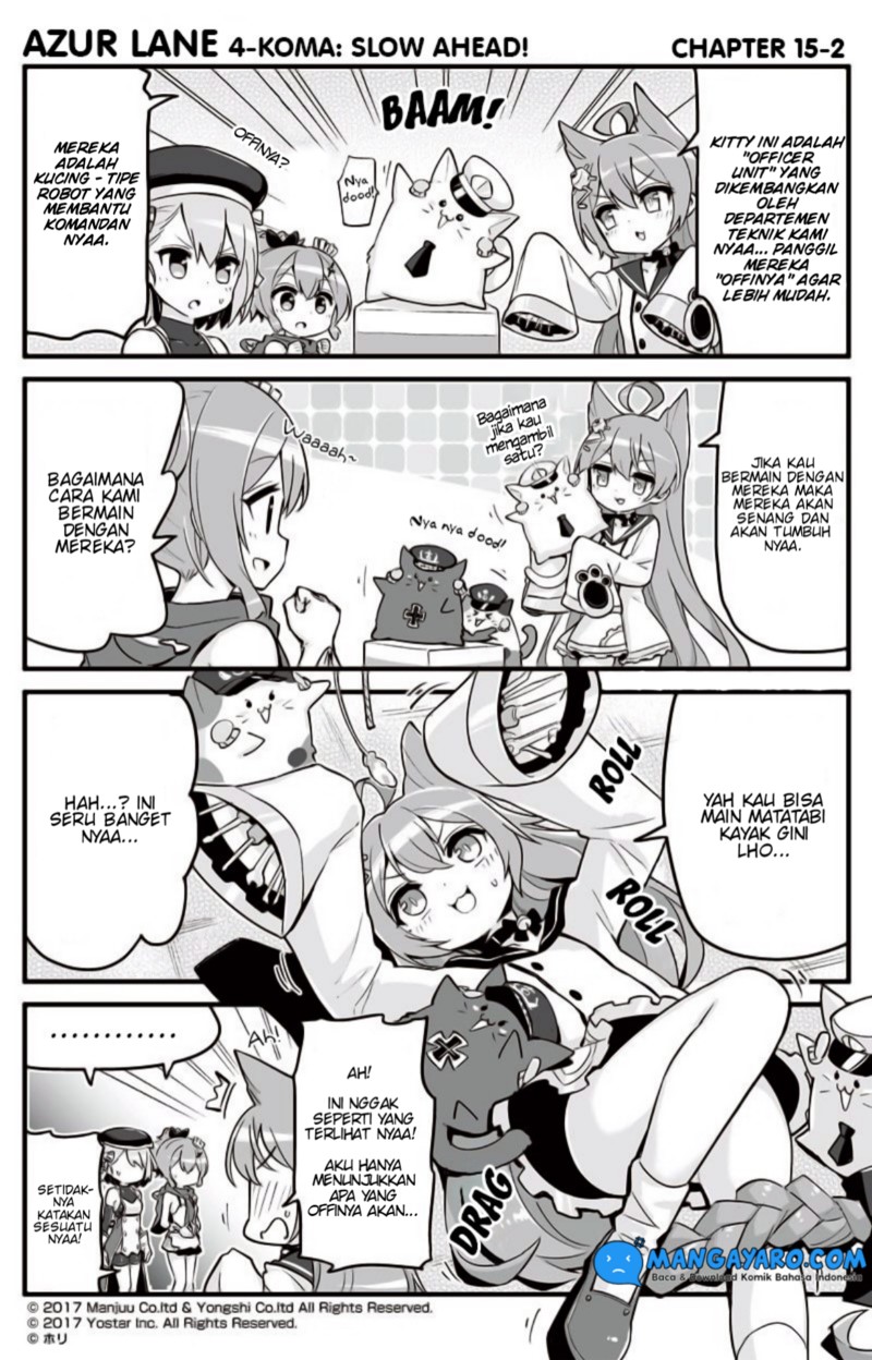 Azur Lane 4-koma: Slow Ahead! Chapter 15-16