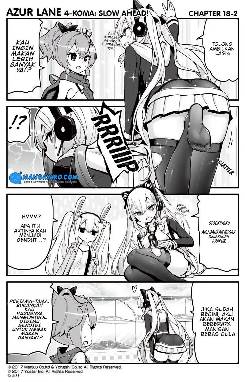 Azur Lane 4-koma: Slow Ahead! Chapter 17-18