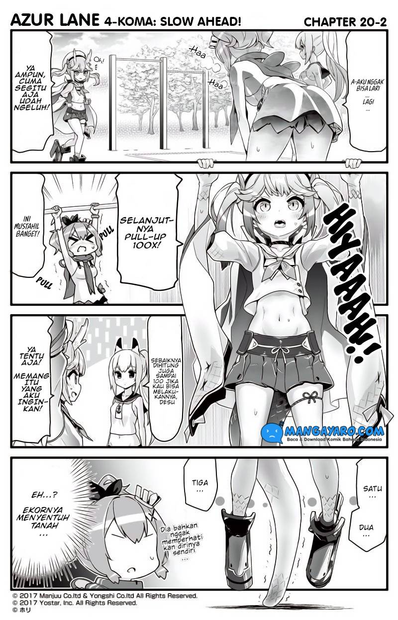 Azur Lane 4-koma: Slow Ahead! Chapter 19-20