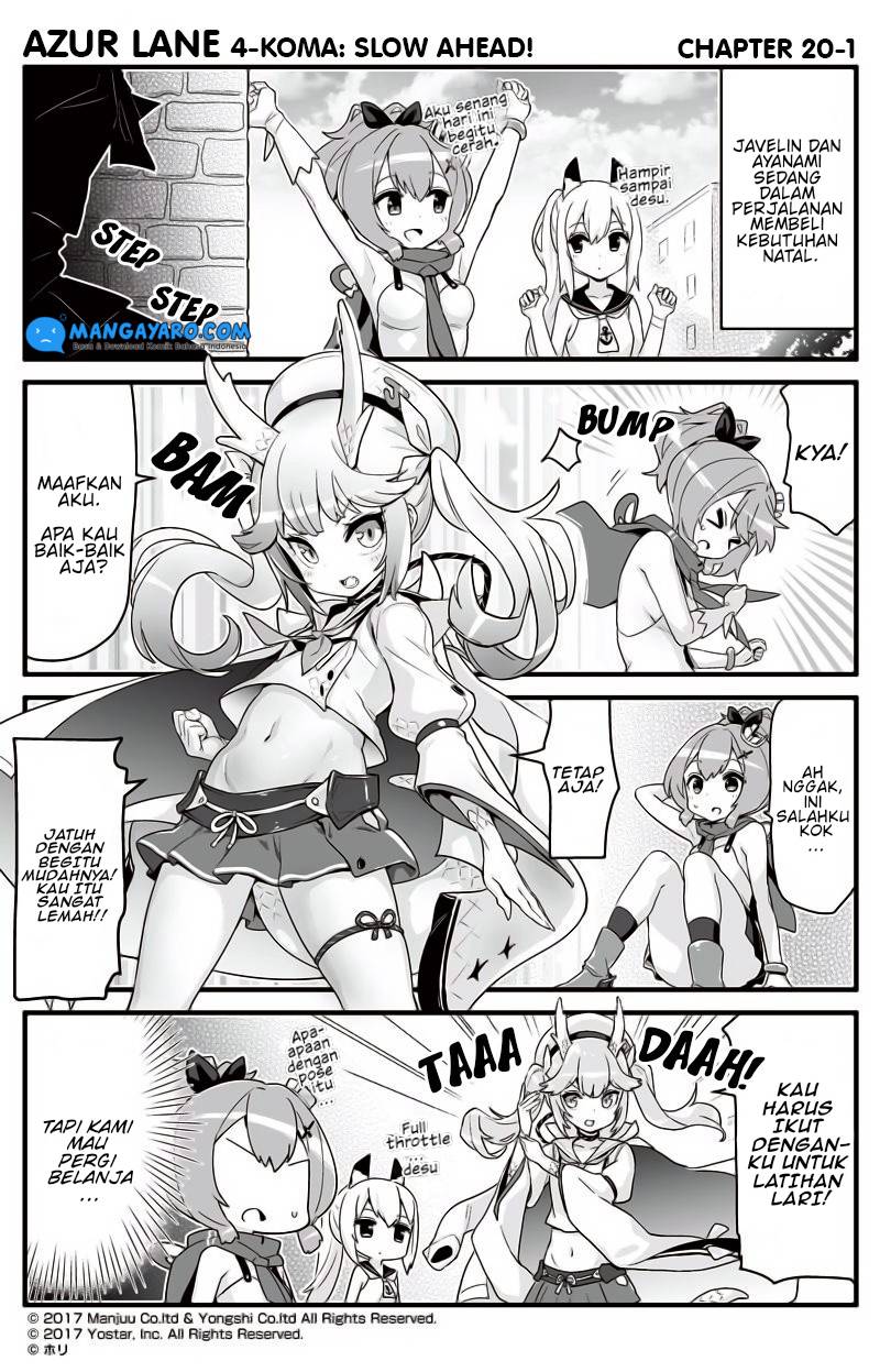 Azur Lane 4-koma: Slow Ahead! Chapter 19-20