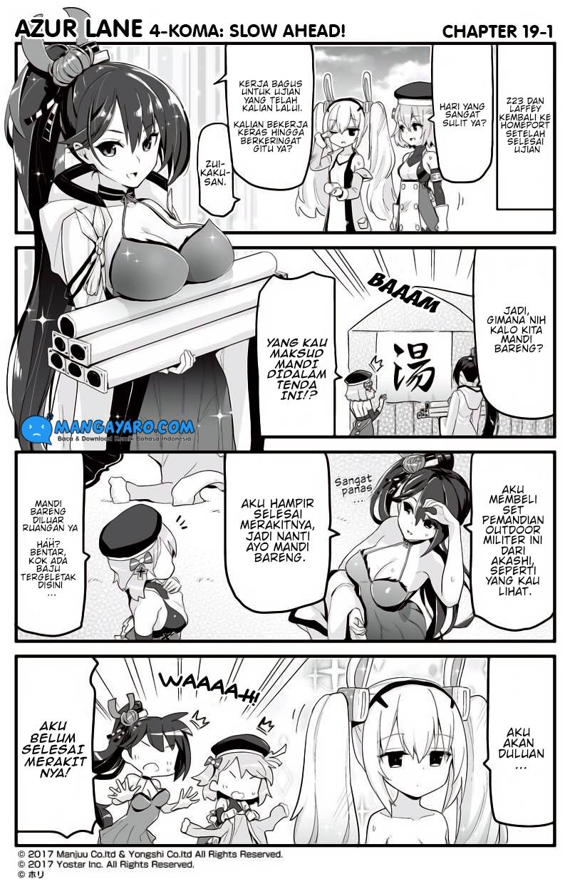 Azur Lane 4-koma: Slow Ahead! Chapter 19-20