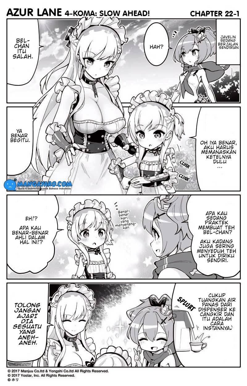 Azur Lane 4-koma: Slow Ahead! Chapter 21-22