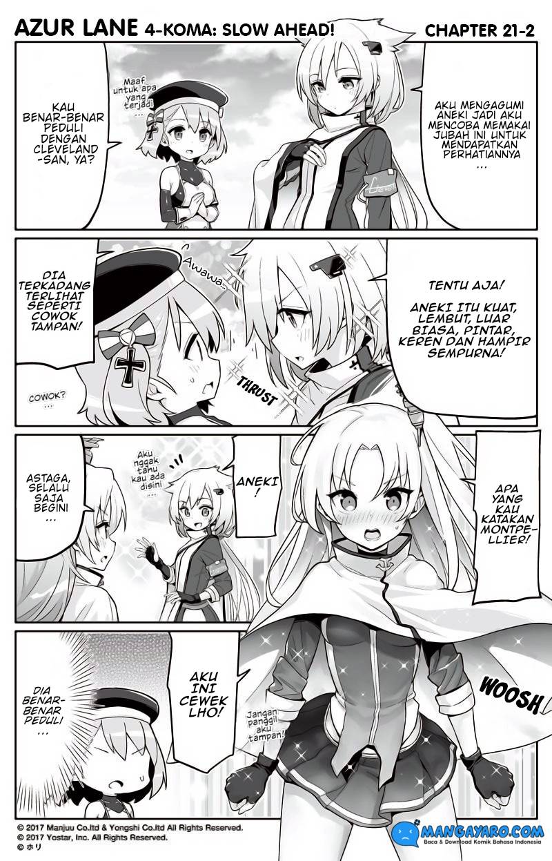 Azur Lane 4-koma: Slow Ahead! Chapter 21-22