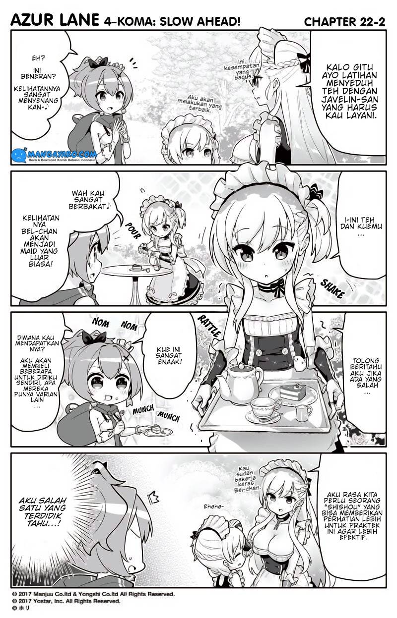 Azur Lane 4-koma: Slow Ahead! Chapter 21-22