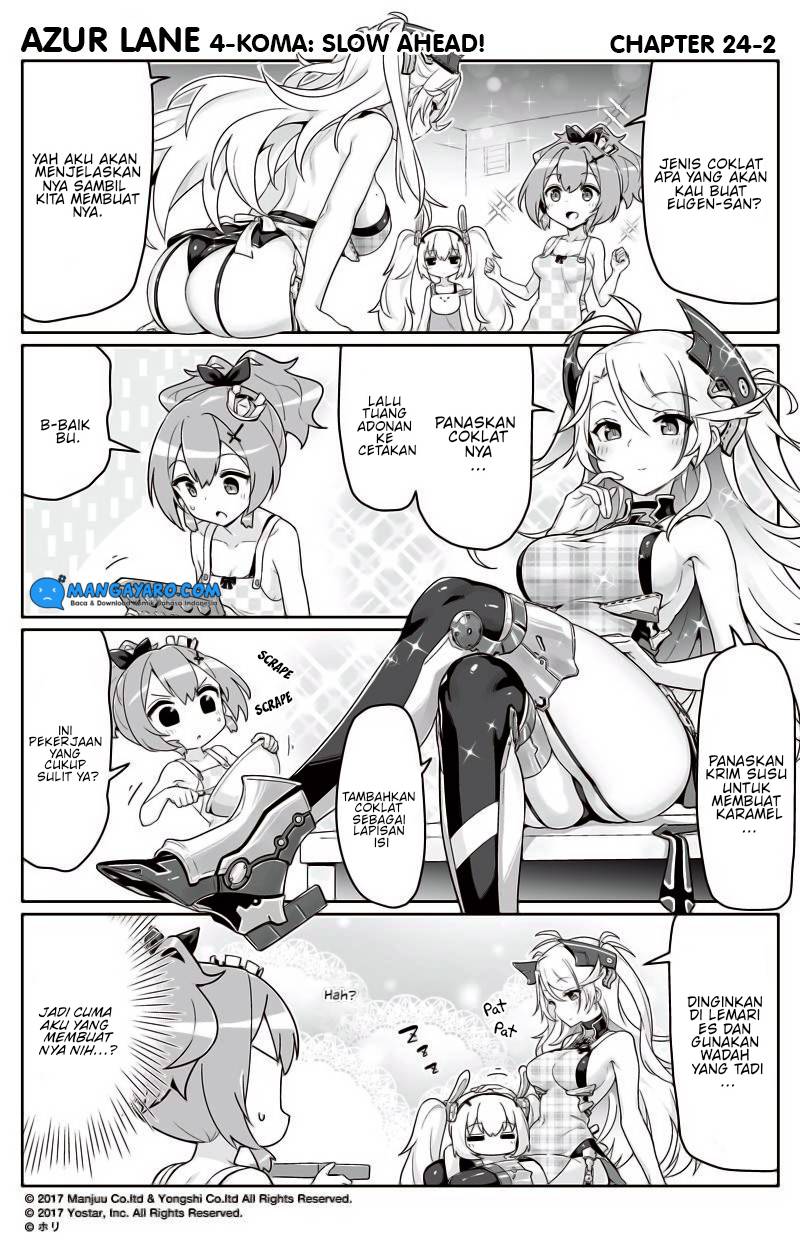 Azur Lane 4-koma: Slow Ahead! Chapter 23-24