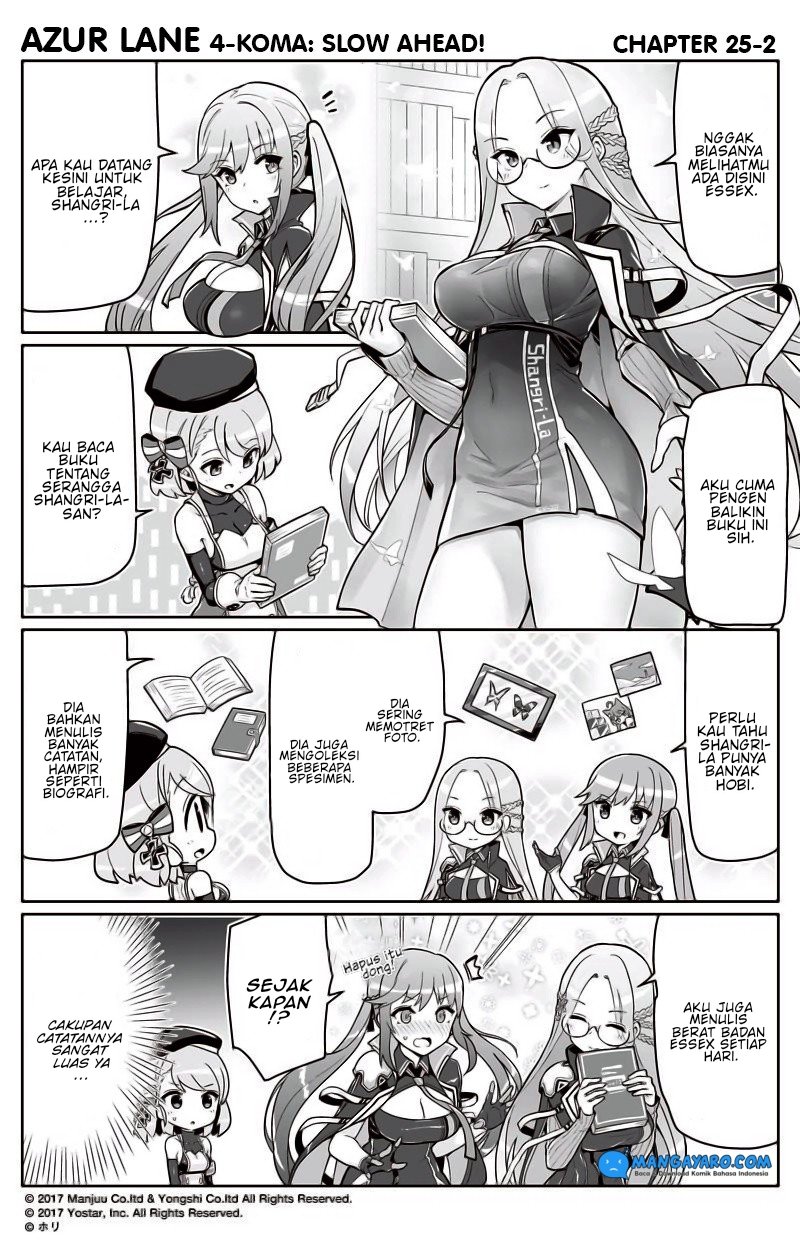 Azur Lane 4-koma: Slow Ahead! Chapter 25-26