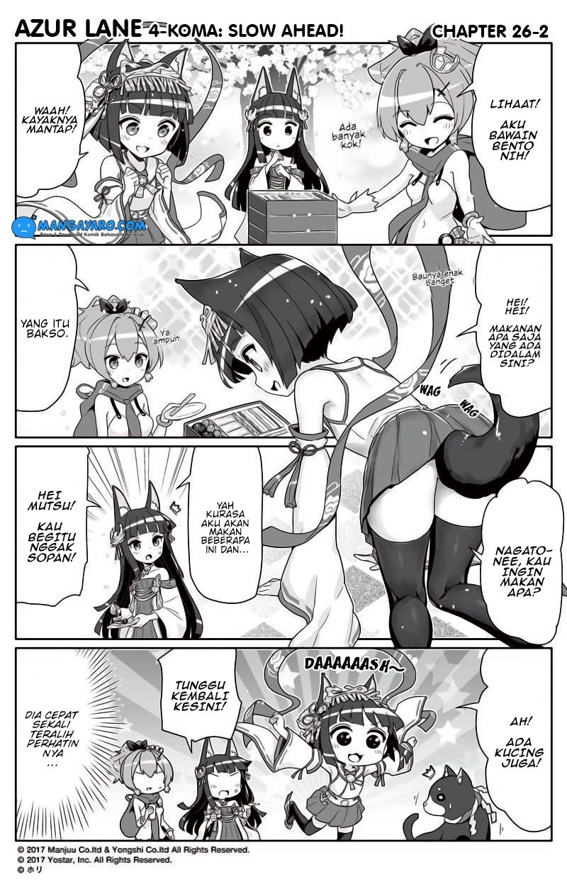 Azur Lane 4-koma: Slow Ahead! Chapter 25-26