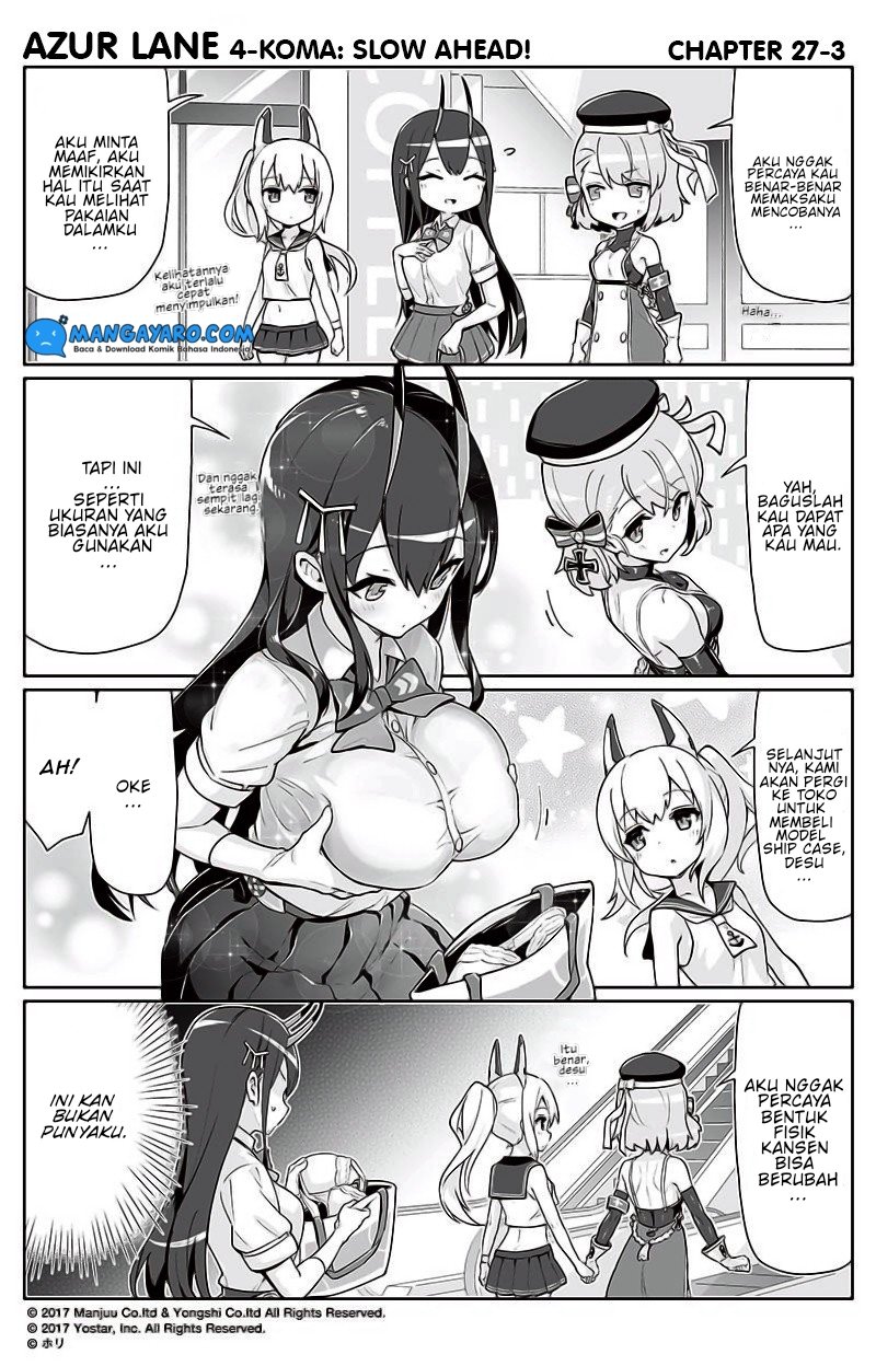 Azur Lane 4-koma: Slow Ahead! Chapter 27-28