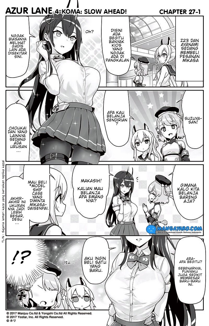 Azur Lane 4-koma: Slow Ahead! Chapter 27-28