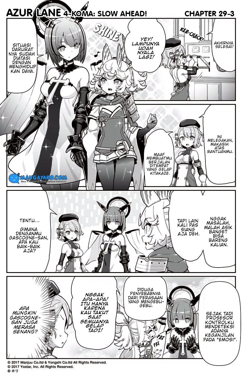 Azur Lane 4-koma: Slow Ahead! Chapter 29-30