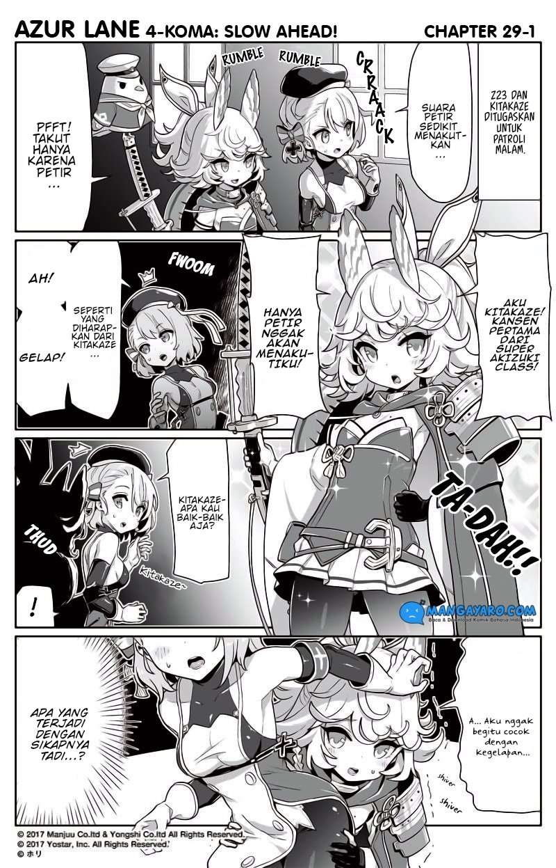 Azur Lane 4-koma: Slow Ahead! Chapter 29-30