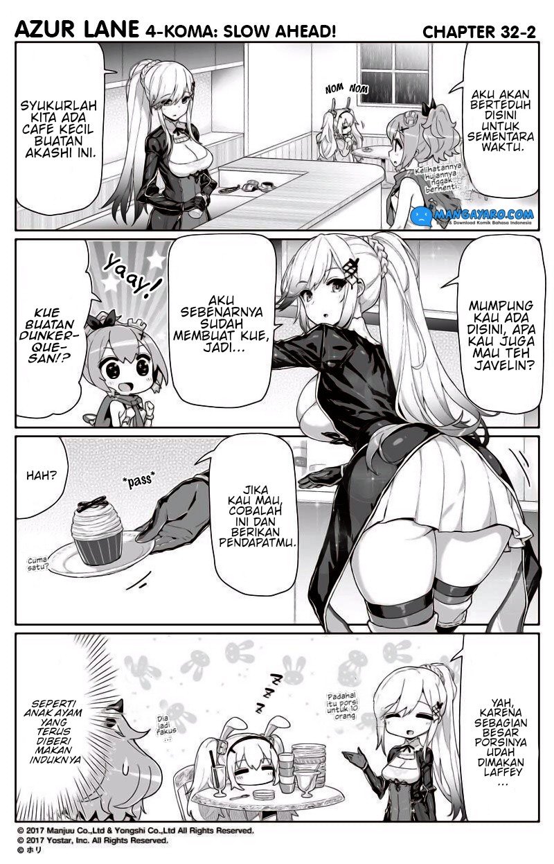 Azur Lane 4-koma: Slow Ahead! Chapter 31-32