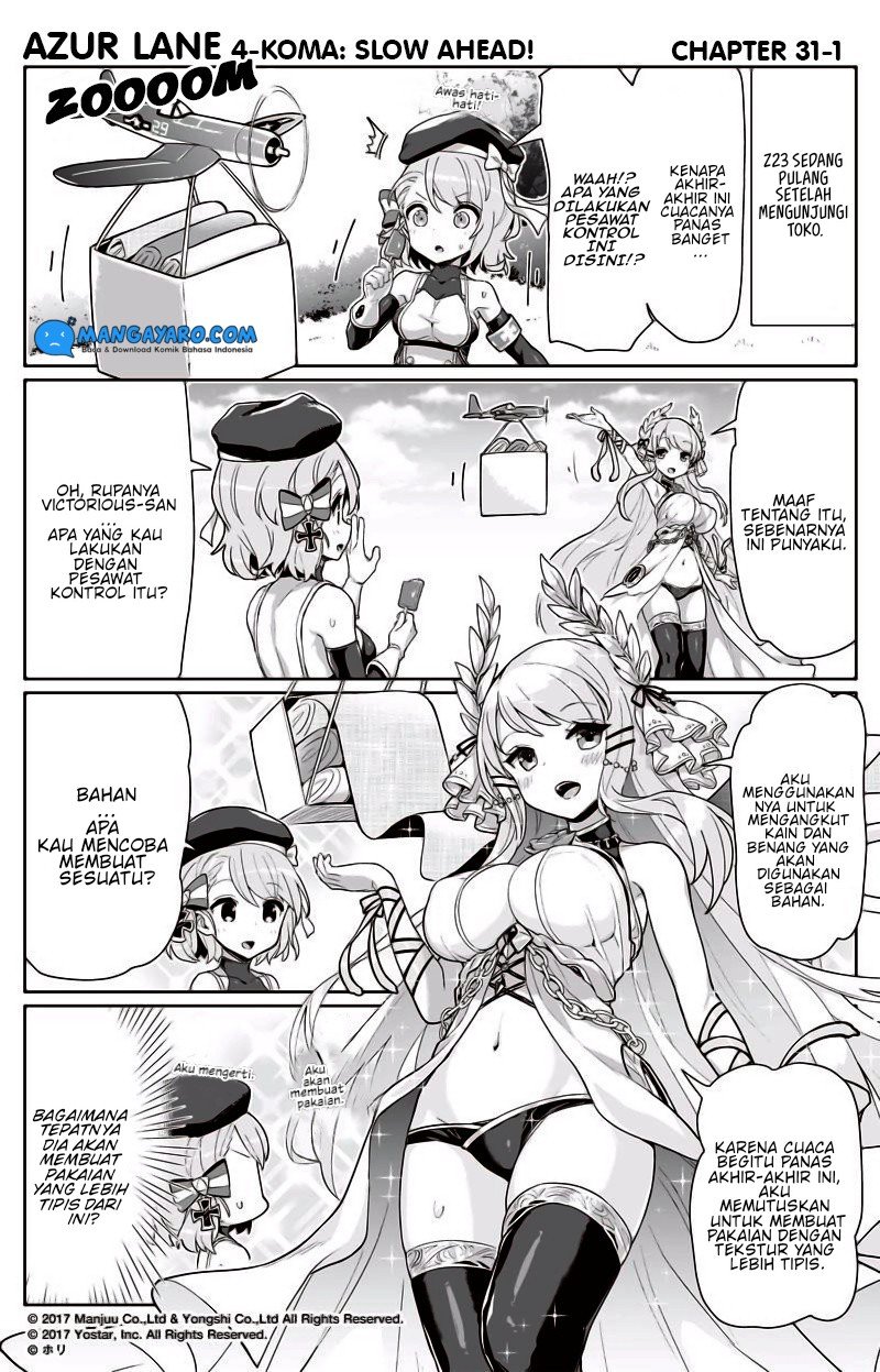 Azur Lane 4-koma: Slow Ahead! Chapter 31-32