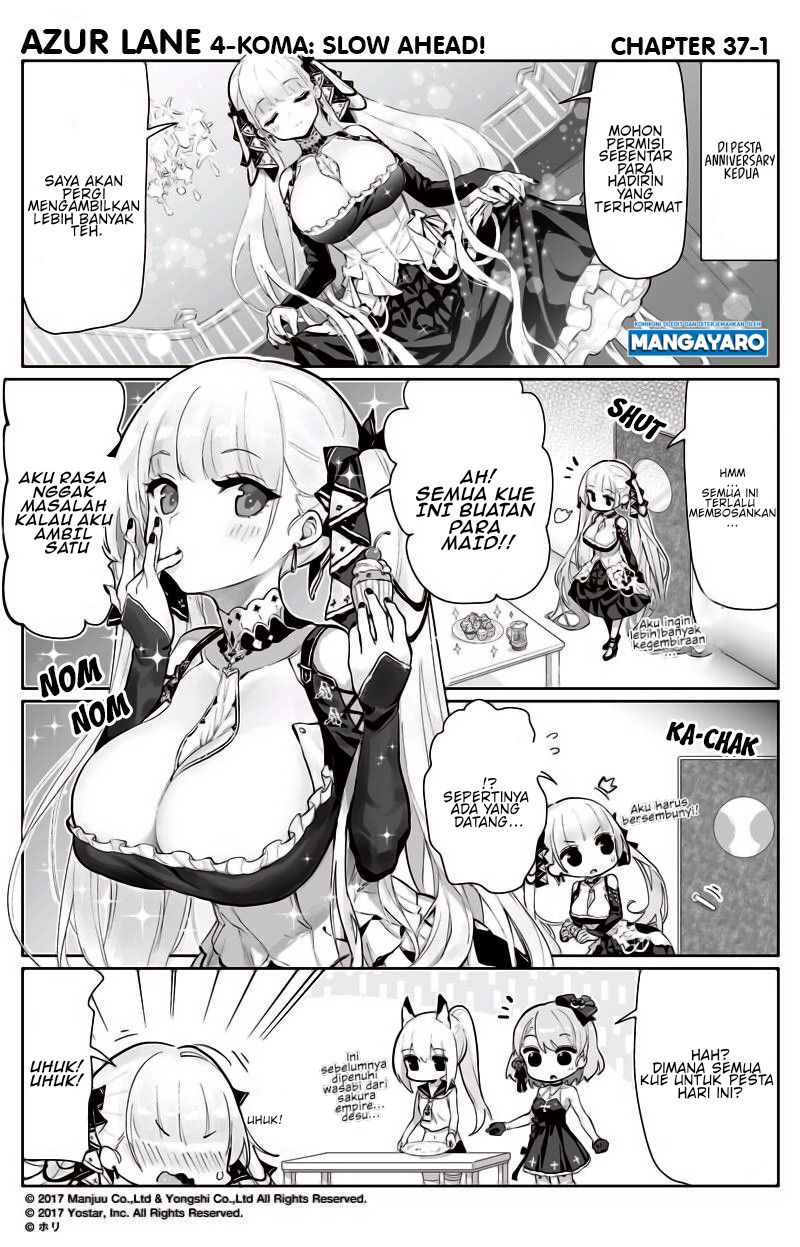 Azur Lane 4-koma: Slow Ahead! Chapter 37-38