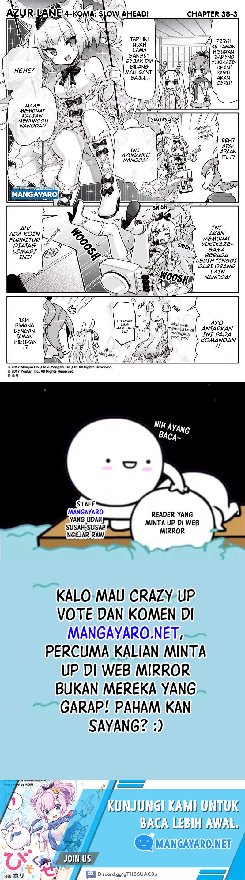 Azur Lane 4-koma: Slow Ahead! Chapter 37-38