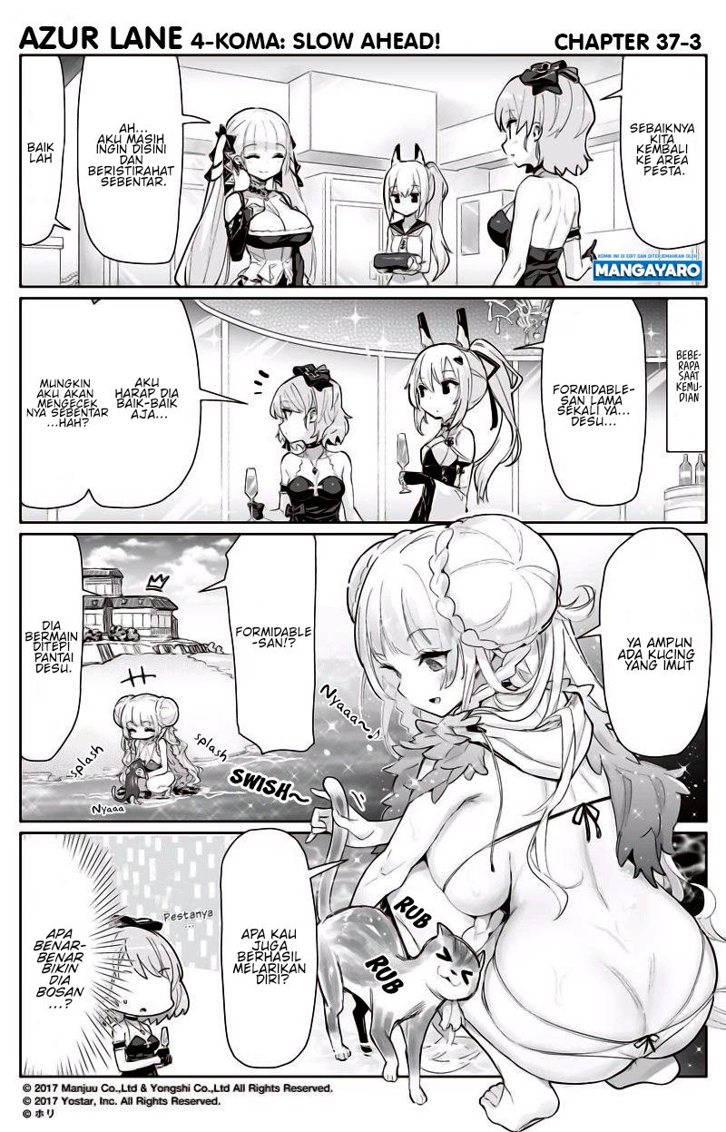 Azur Lane 4-koma: Slow Ahead! Chapter 37-38