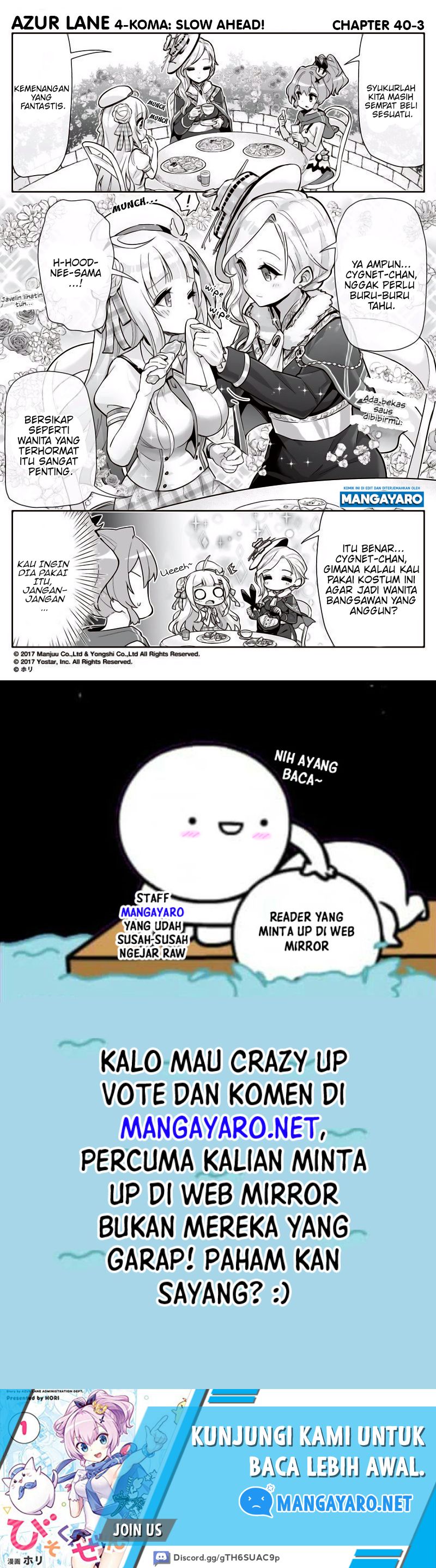 Azur Lane 4-koma: Slow Ahead! Chapter 39-40