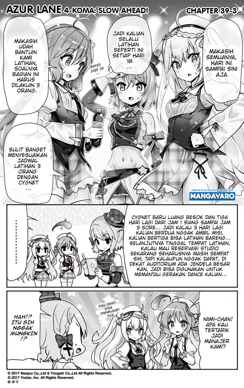 Azur Lane 4-koma: Slow Ahead! Chapter 39-40