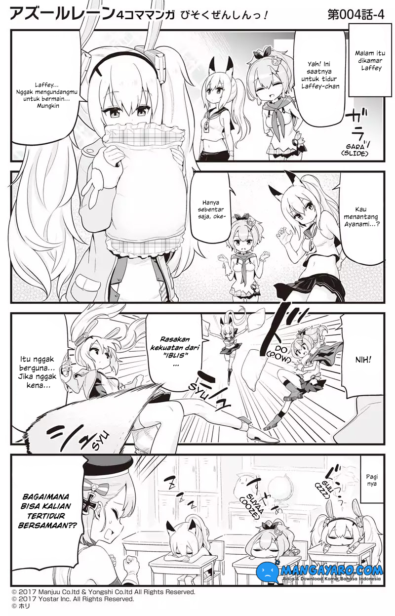 Azur Lane 4-koma: Slow Ahead! Chapter 4-5