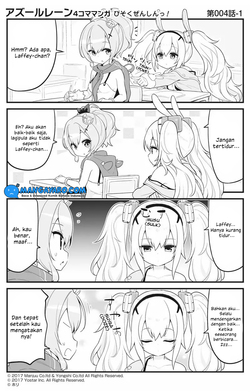 Azur Lane 4-koma: Slow Ahead! Chapter 4-5