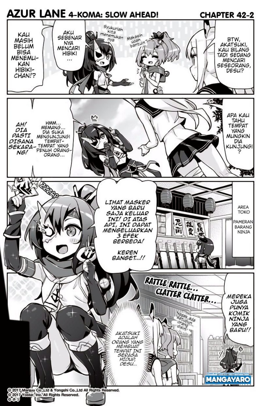 Azur Lane 4-koma: Slow Ahead! Chapter 41-42