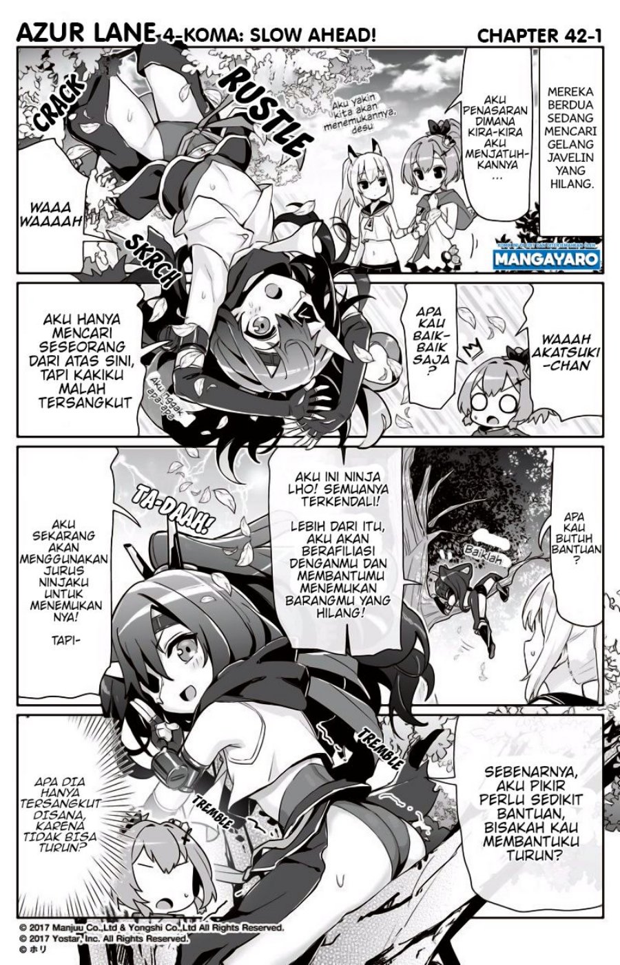 Azur Lane 4-koma: Slow Ahead! Chapter 41-42