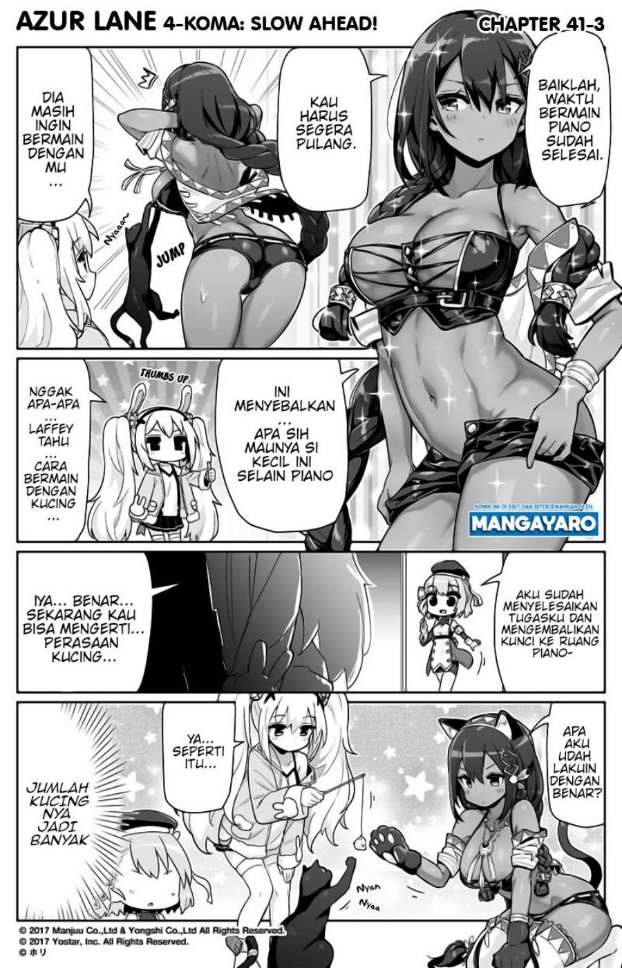 Azur Lane 4-koma: Slow Ahead! Chapter 41-42