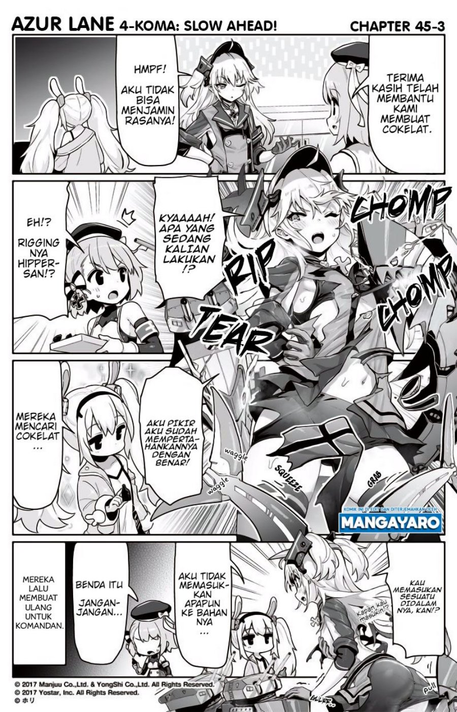 Azur Lane 4-koma: Slow Ahead! Chapter 45-46