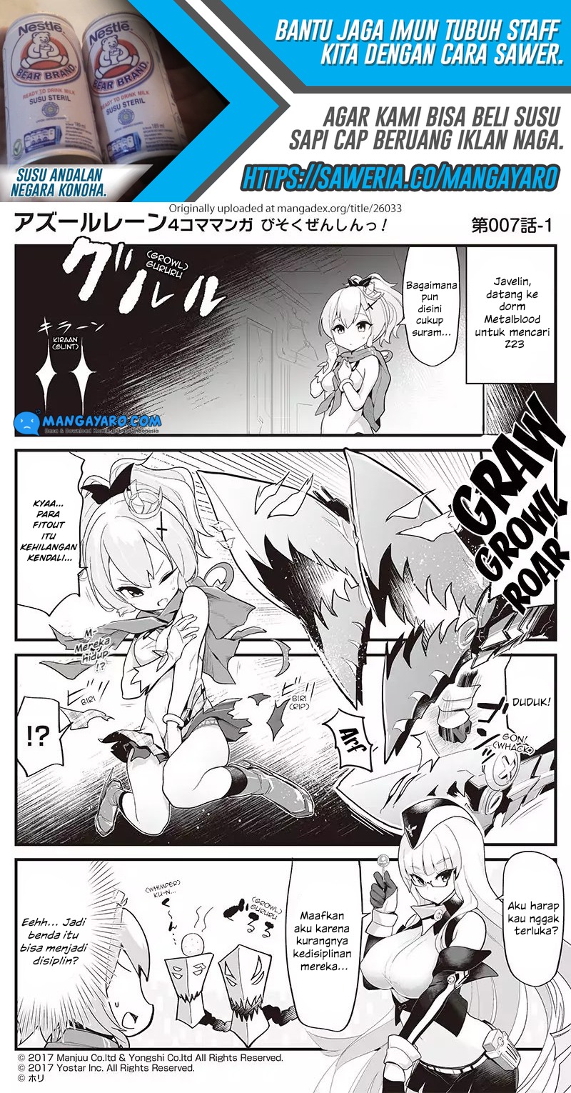 Azur Lane 4-koma: Slow Ahead! Chapter 6-7