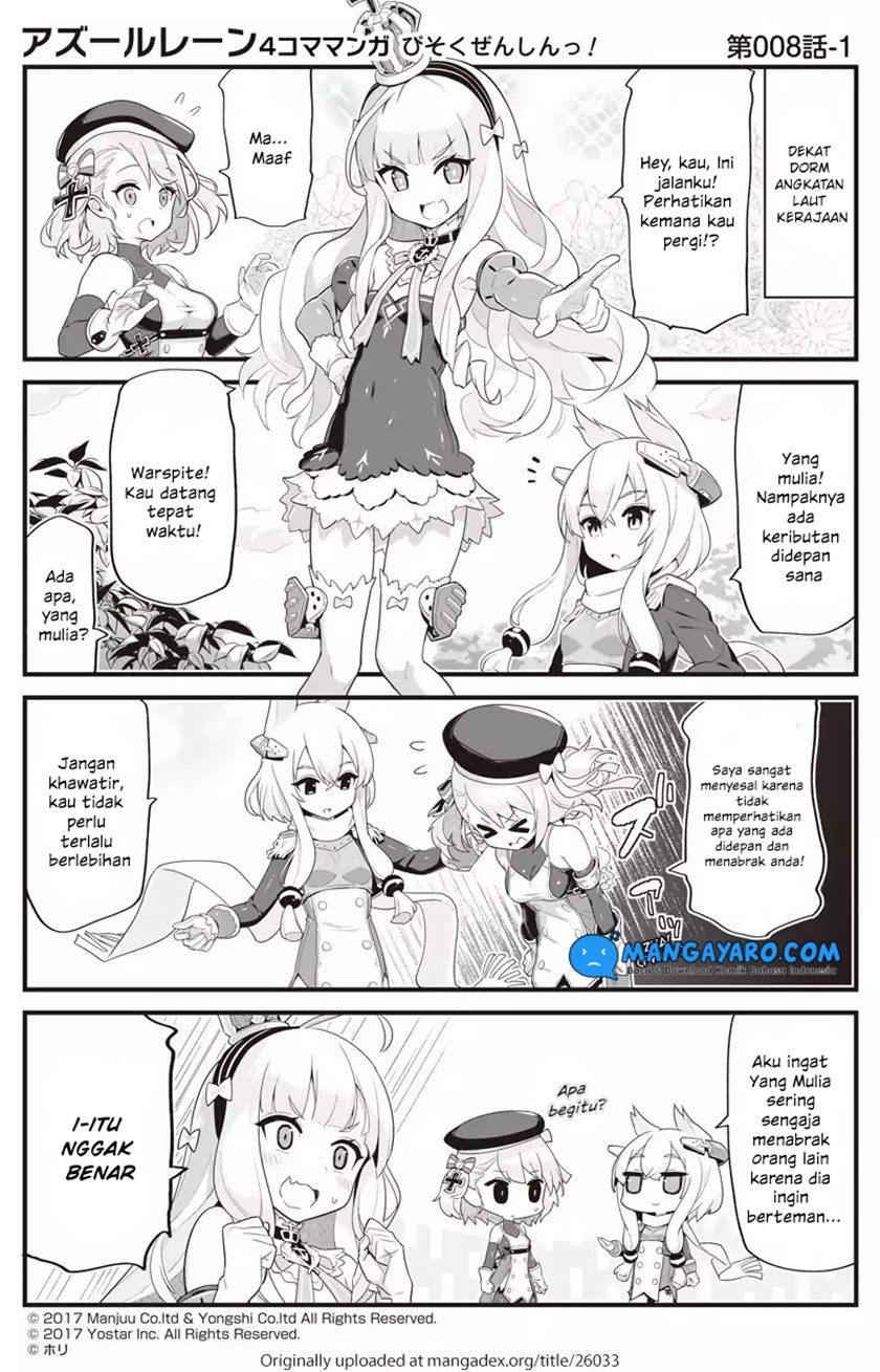 Azur Lane 4-koma: Slow Ahead! Chapter 8-10