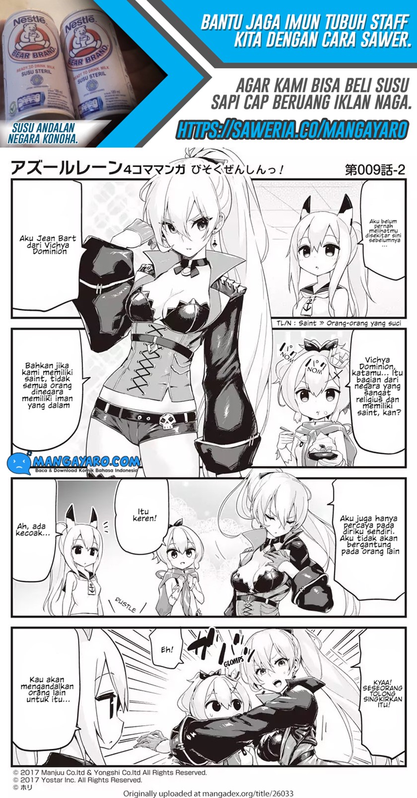 Azur Lane 4-koma: Slow Ahead! Chapter 8-10