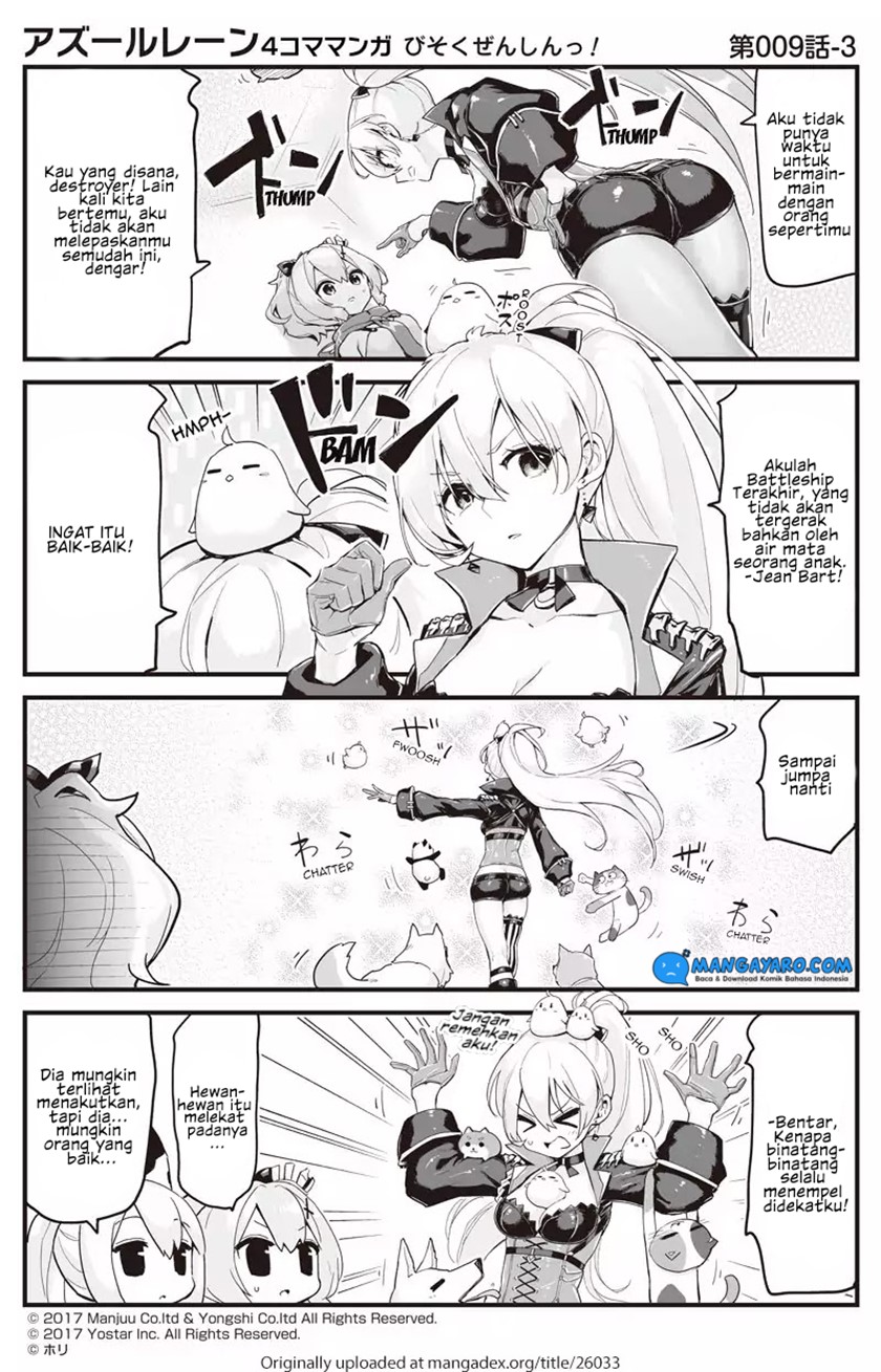 Azur Lane 4-koma: Slow Ahead! Chapter 8-10