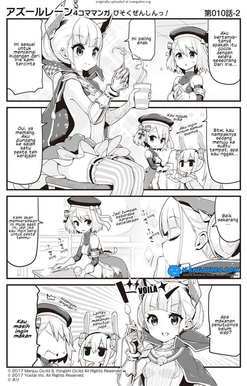 Azur Lane 4-koma: Slow Ahead! Chapter 8-10