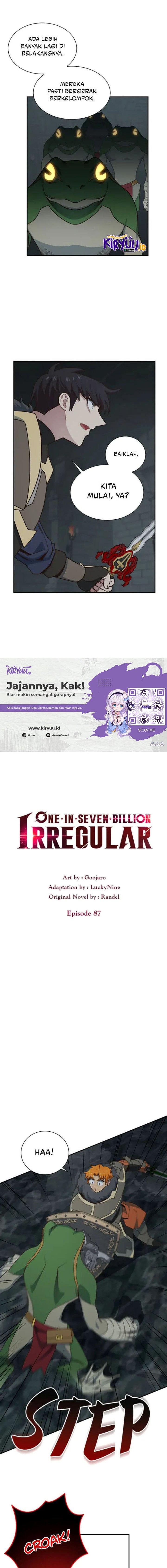 Irregular Of 1 In 7 Billion Chapter 87