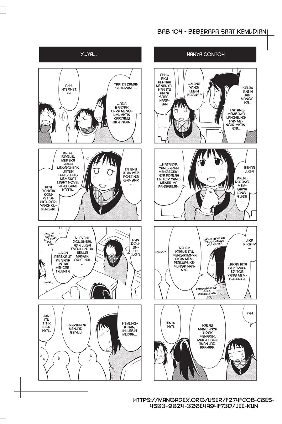 Genshiken – The Society for the Study of Modern Visual Culture Chapter 104