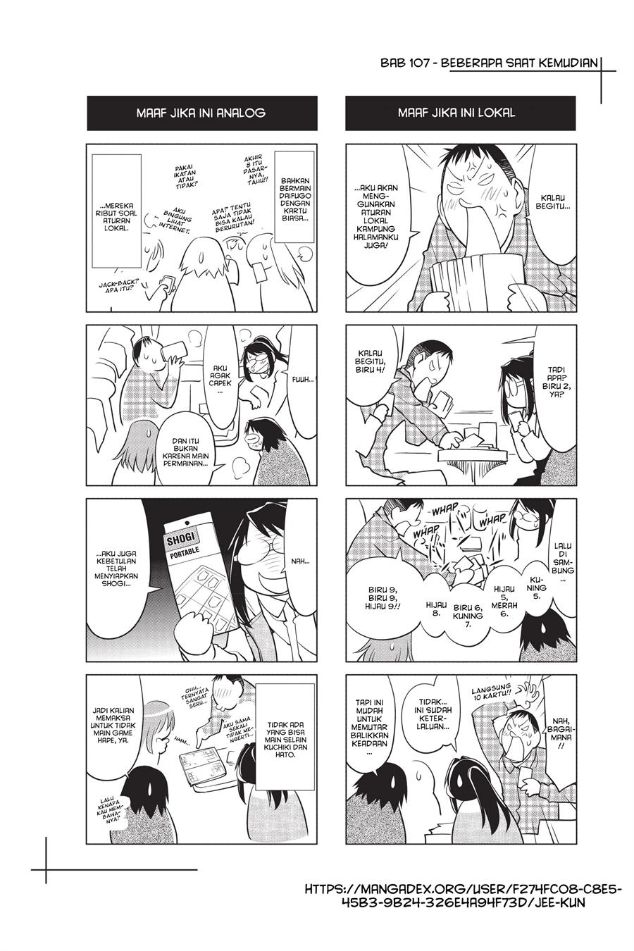 Genshiken – The Society for the Study of Modern Visual Culture Chapter 107