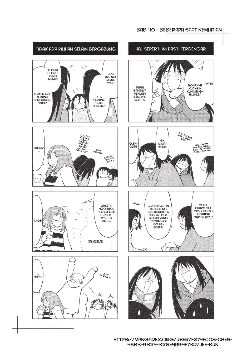 Genshiken – The Society for the Study of Modern Visual Culture Chapter 110