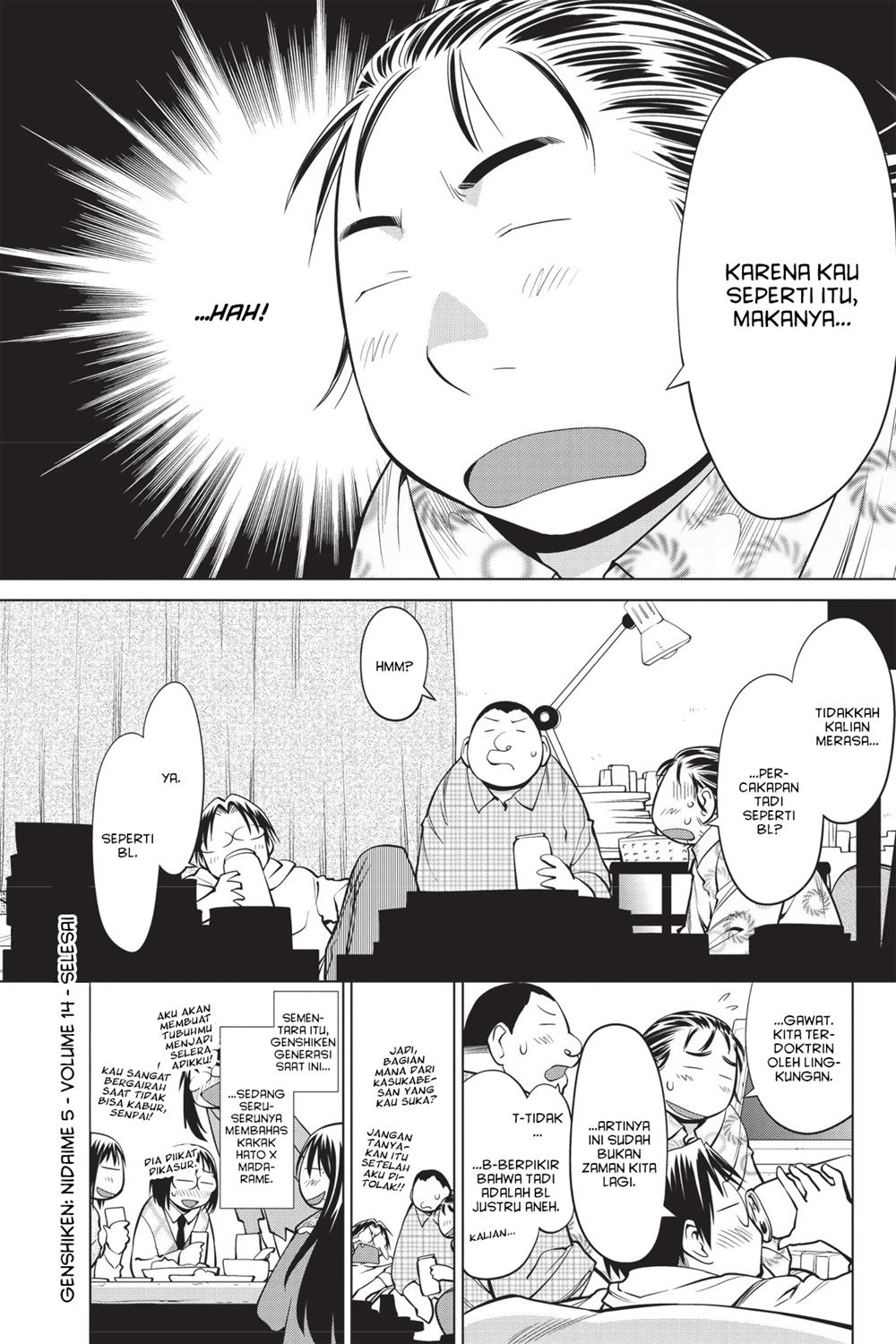 Genshiken – The Society for the Study of Modern Visual Culture Chapter 85.5