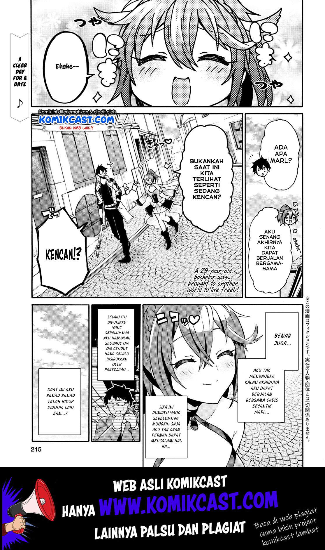 29-sai Dokushin wa Isekai de Jiyuu ni Ikita……katta Chapter 05.1