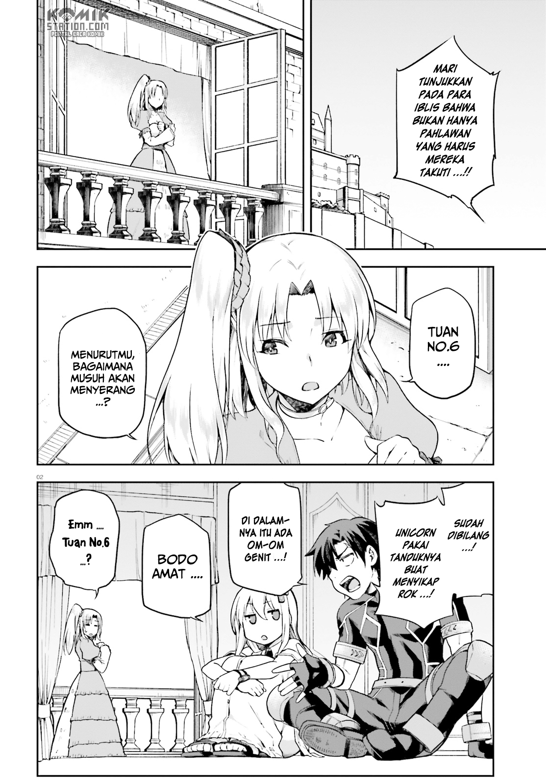 Sentouin, Hakenshimasu! Chapter 13