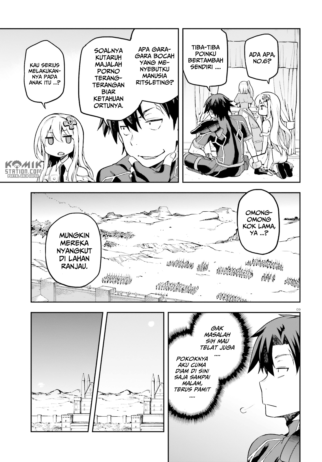 Sentouin, Hakenshimasu! Chapter 13