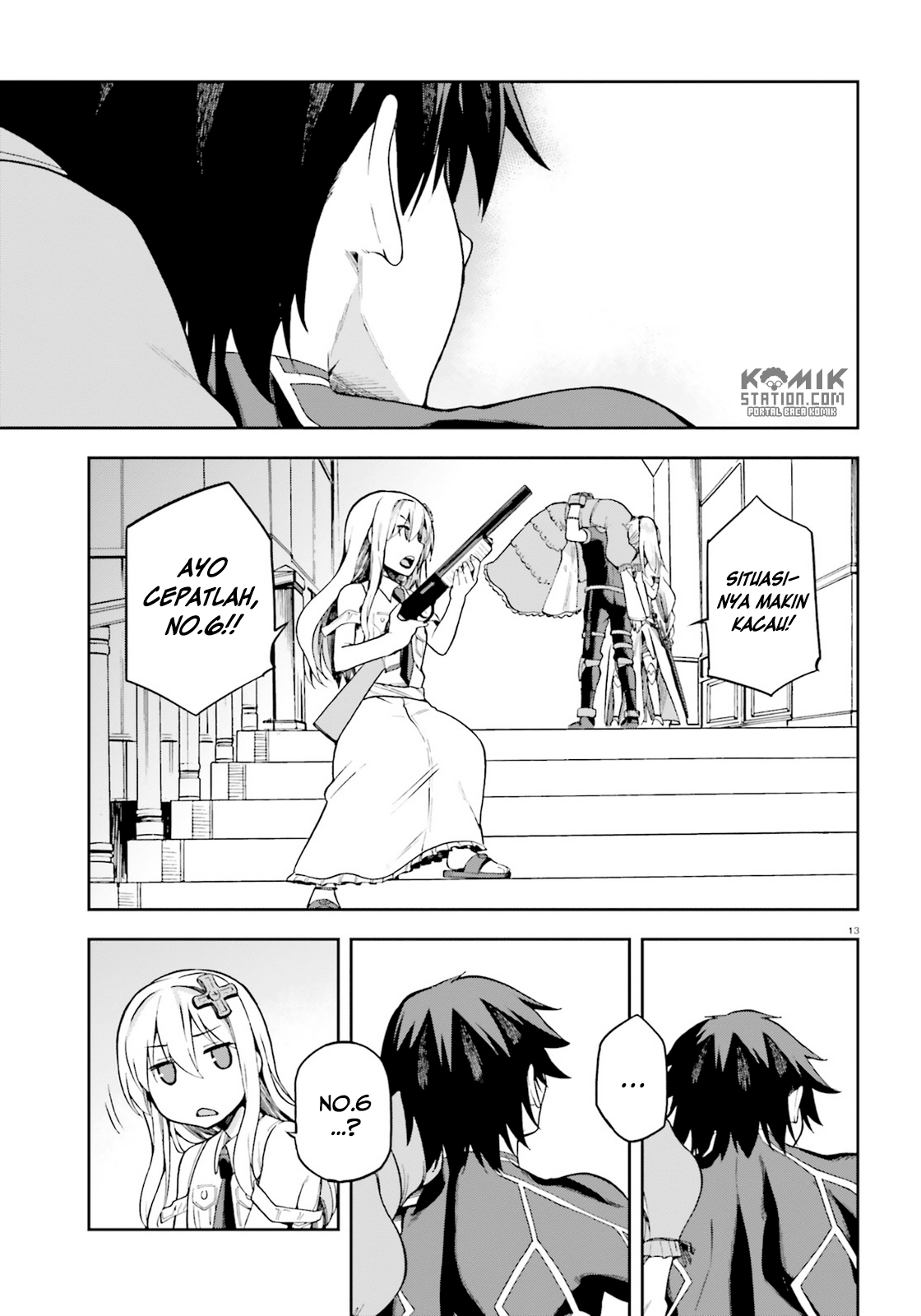 Sentouin, Hakenshimasu! Chapter 14