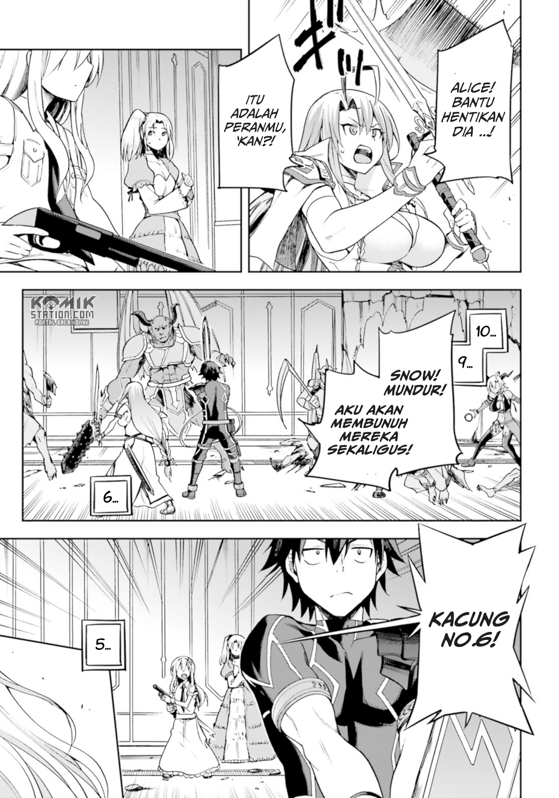 Sentouin, Hakenshimasu! Chapter 15