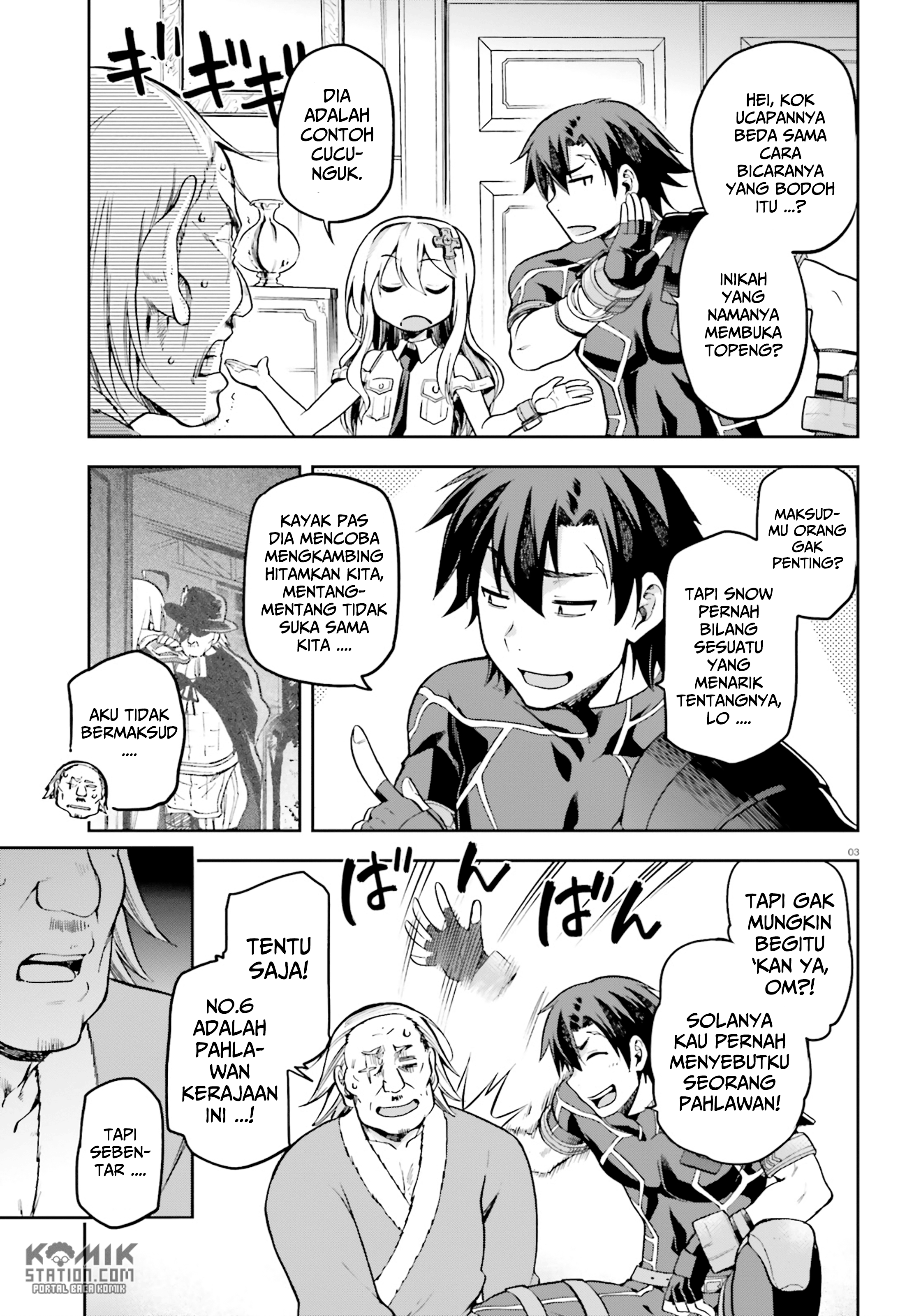 Sentouin, Hakenshimasu! Chapter 16.5