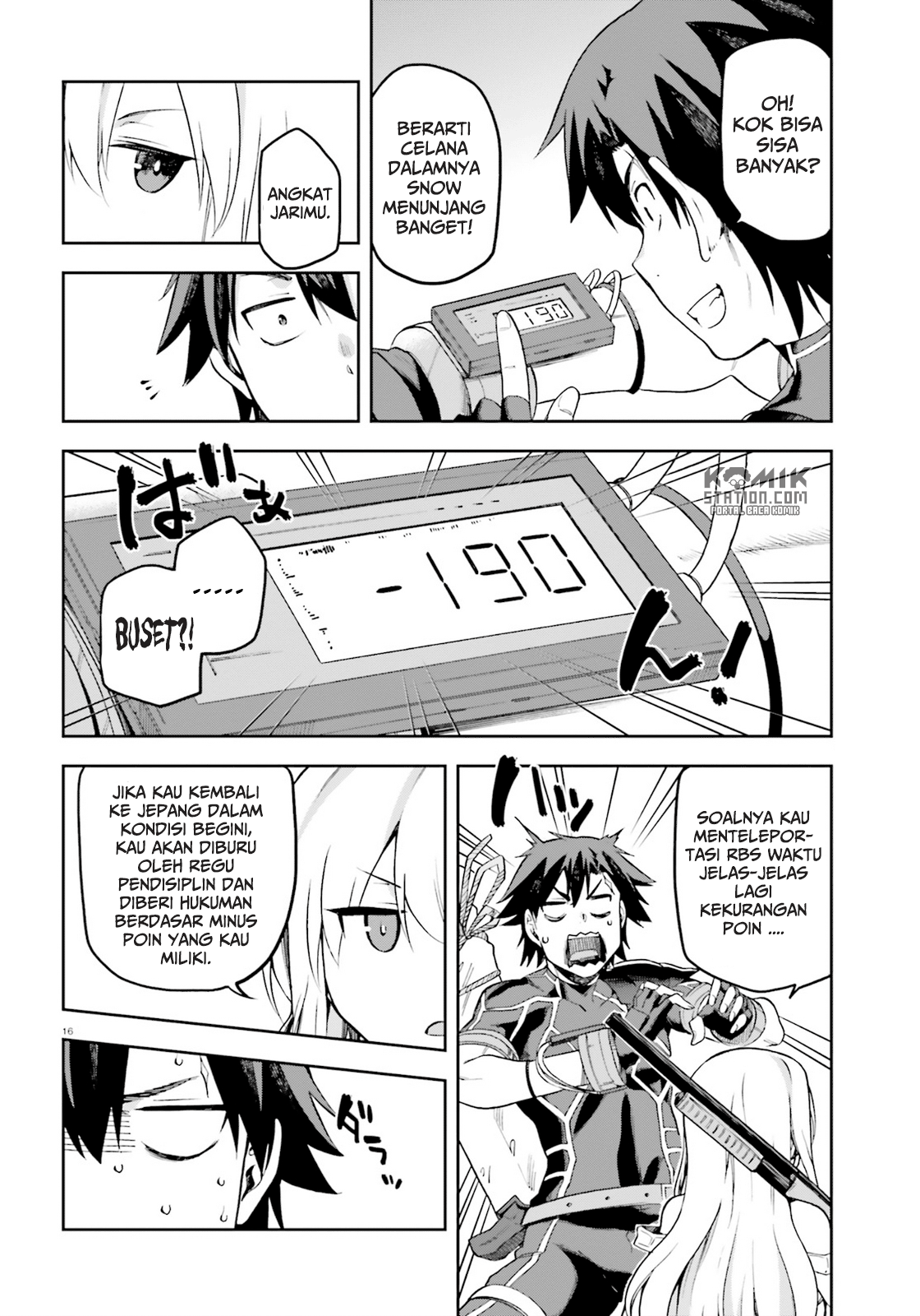 Sentouin, Hakenshimasu! Chapter 16