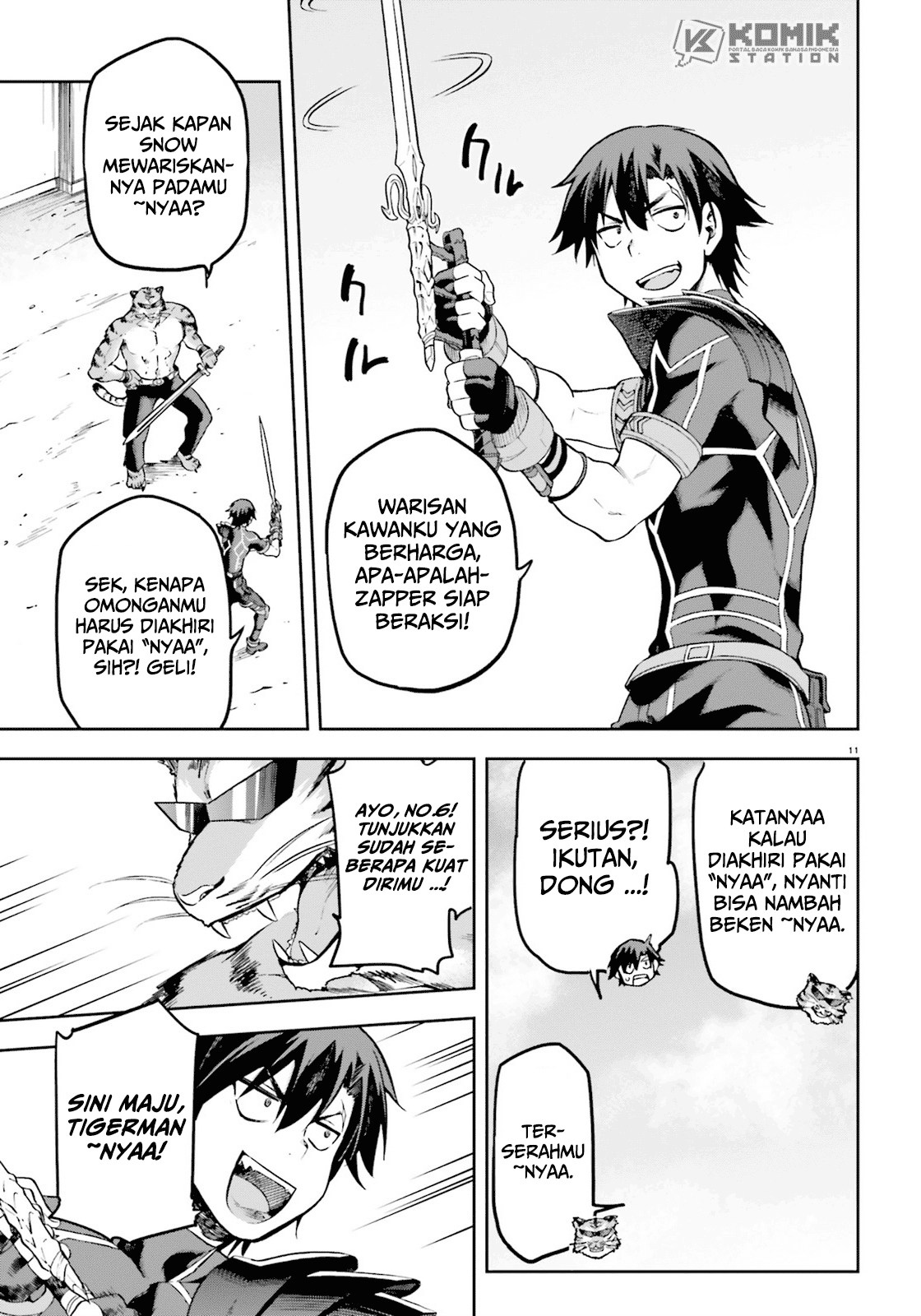 Sentouin, Hakenshimasu! Chapter 17