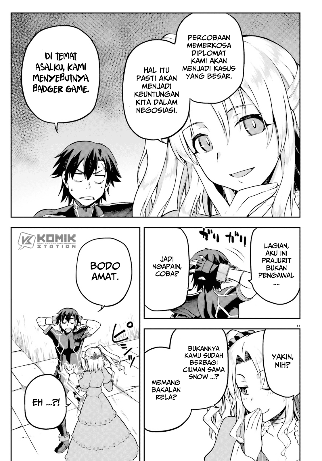 Sentouin, Hakenshimasu! Chapter 19