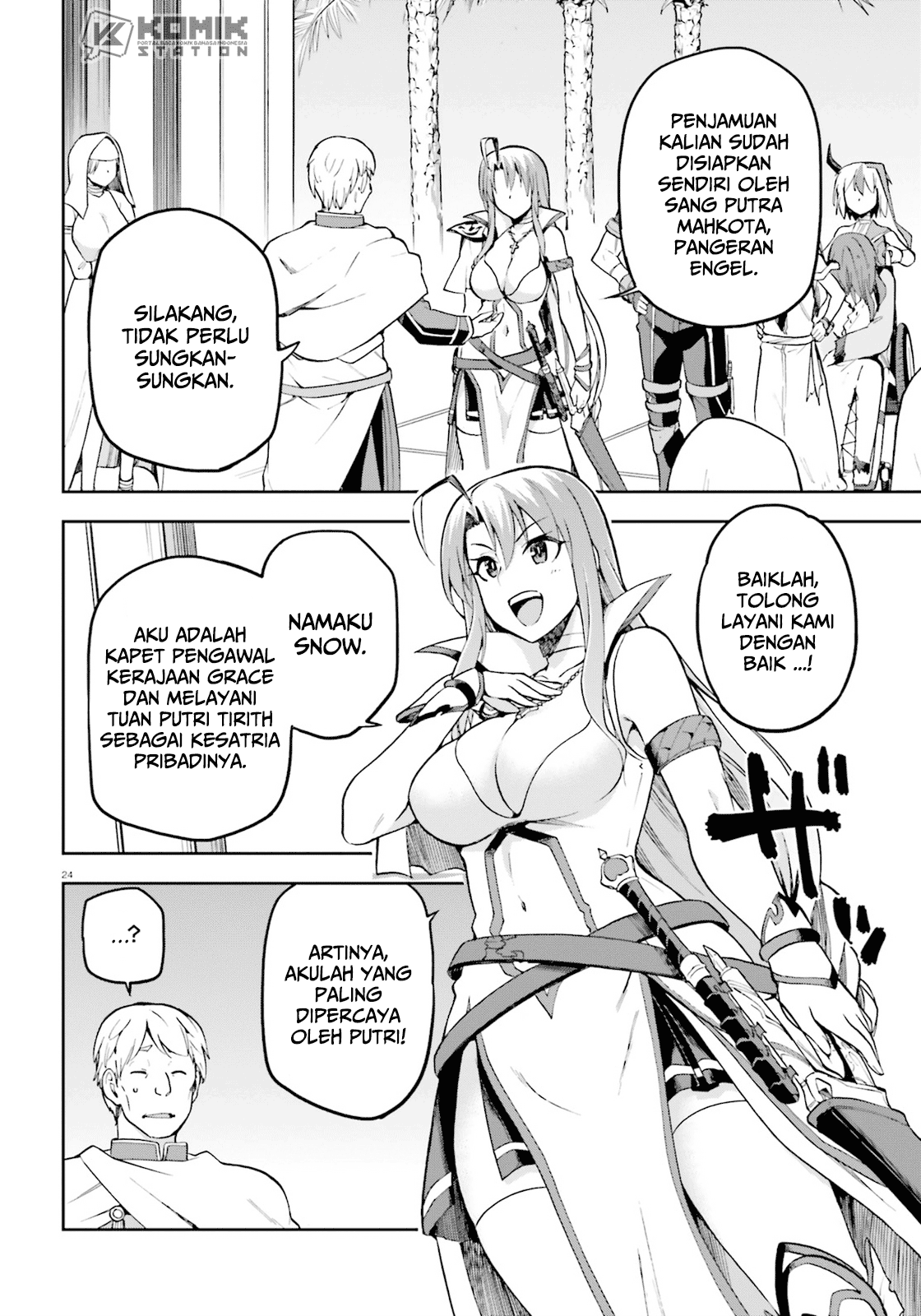 Sentouin, Hakenshimasu! Chapter 19